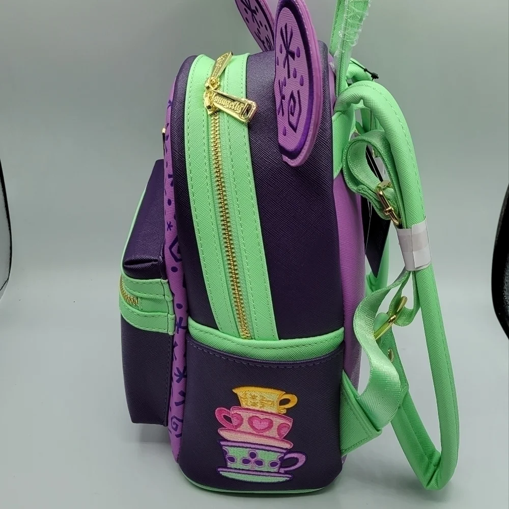 Loungefly Mad Tea Party Mickey Mouse The Main Attraction Backpack